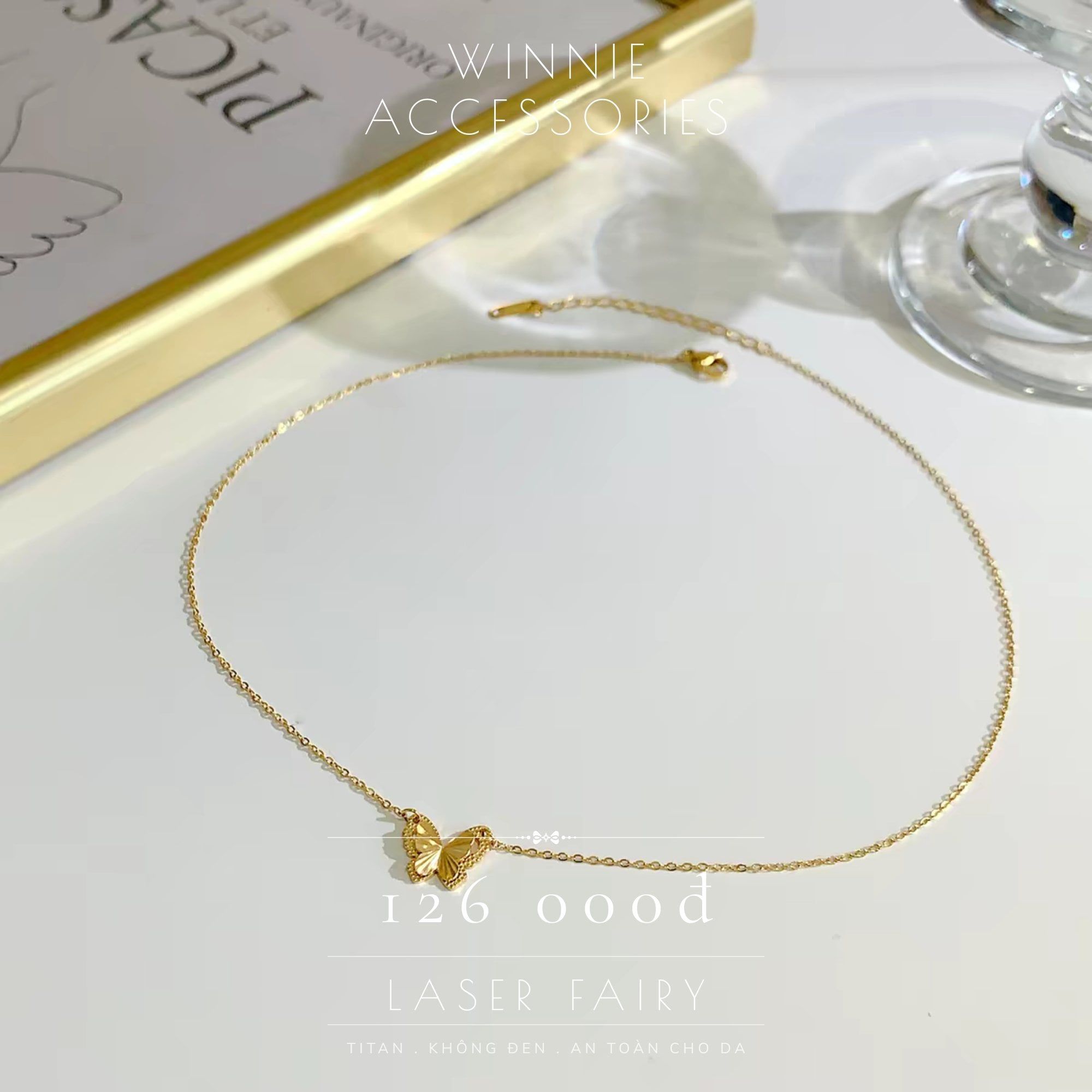  Dây chuyền titan Laser Fairy VG 