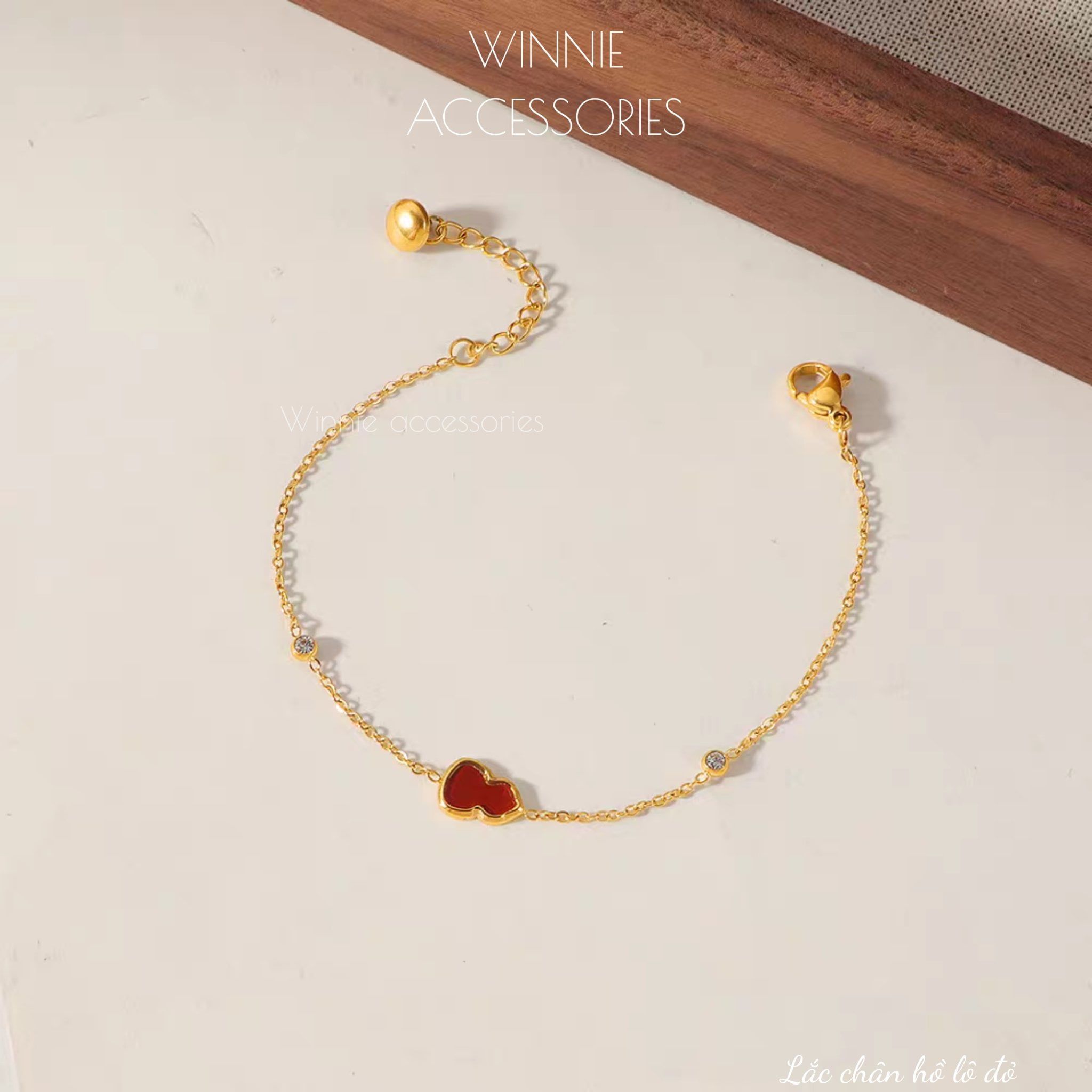  Lắc chân Titan Hồ lô đỏ 