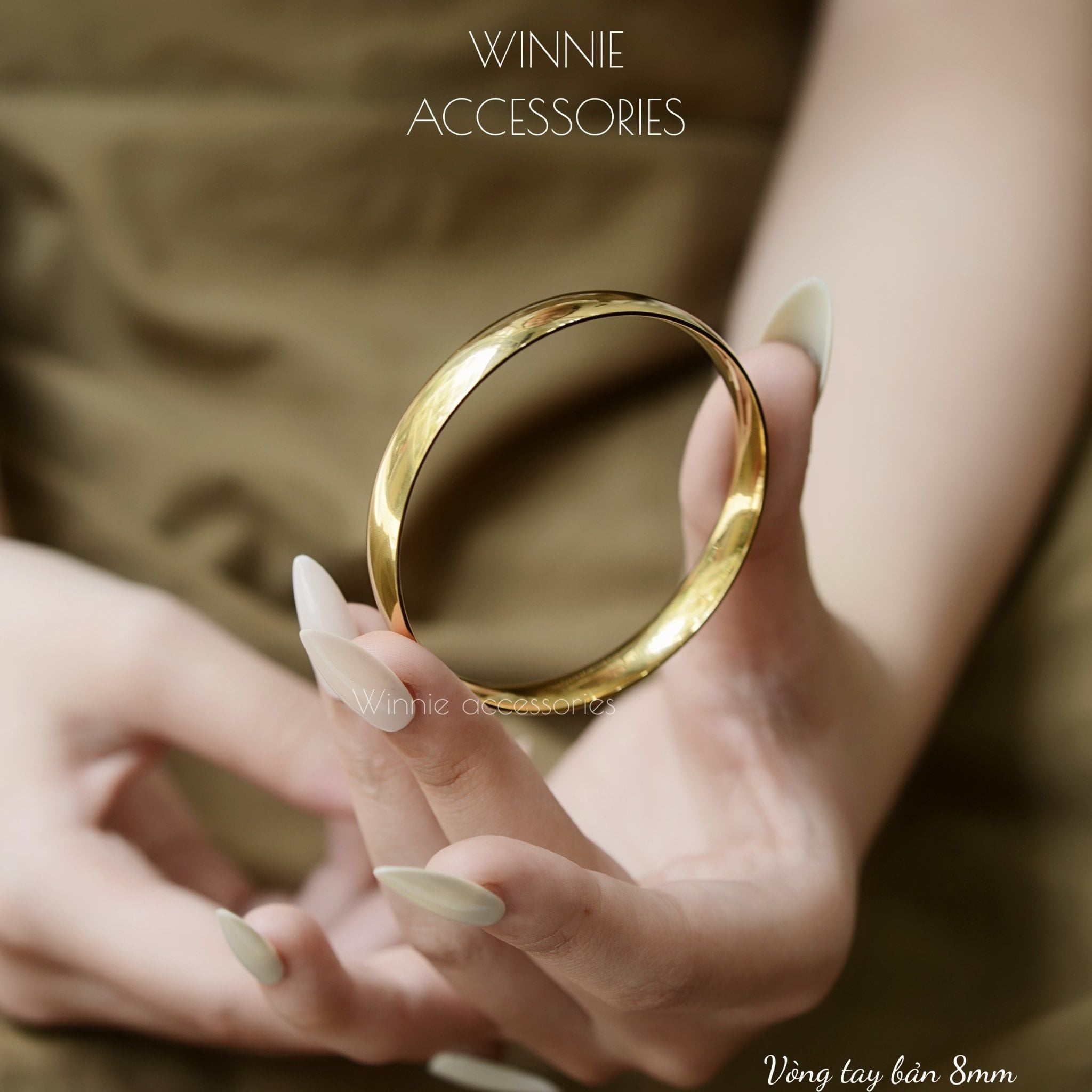  Vòng tay Titan Bản 8mm 