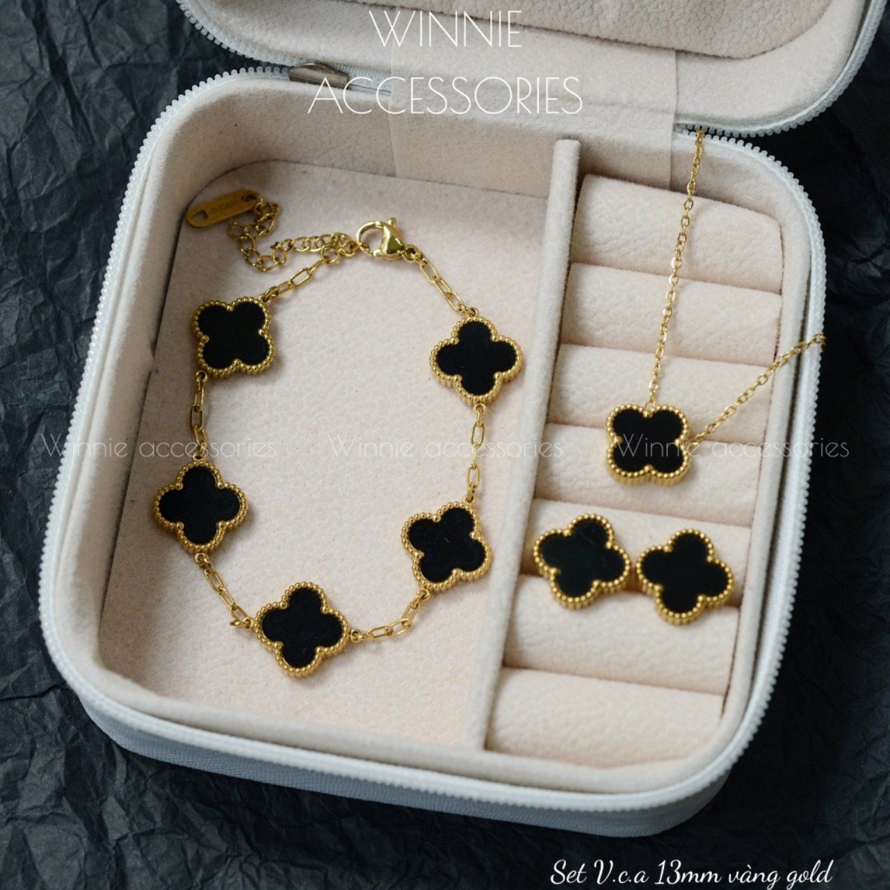  Dây chuyền titan VCA 13mm VG 