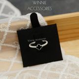  Nhẫn Bạc S925 Mini VCA 