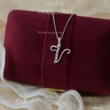  Dây chuyền Bạc S925 Chữ hoa 