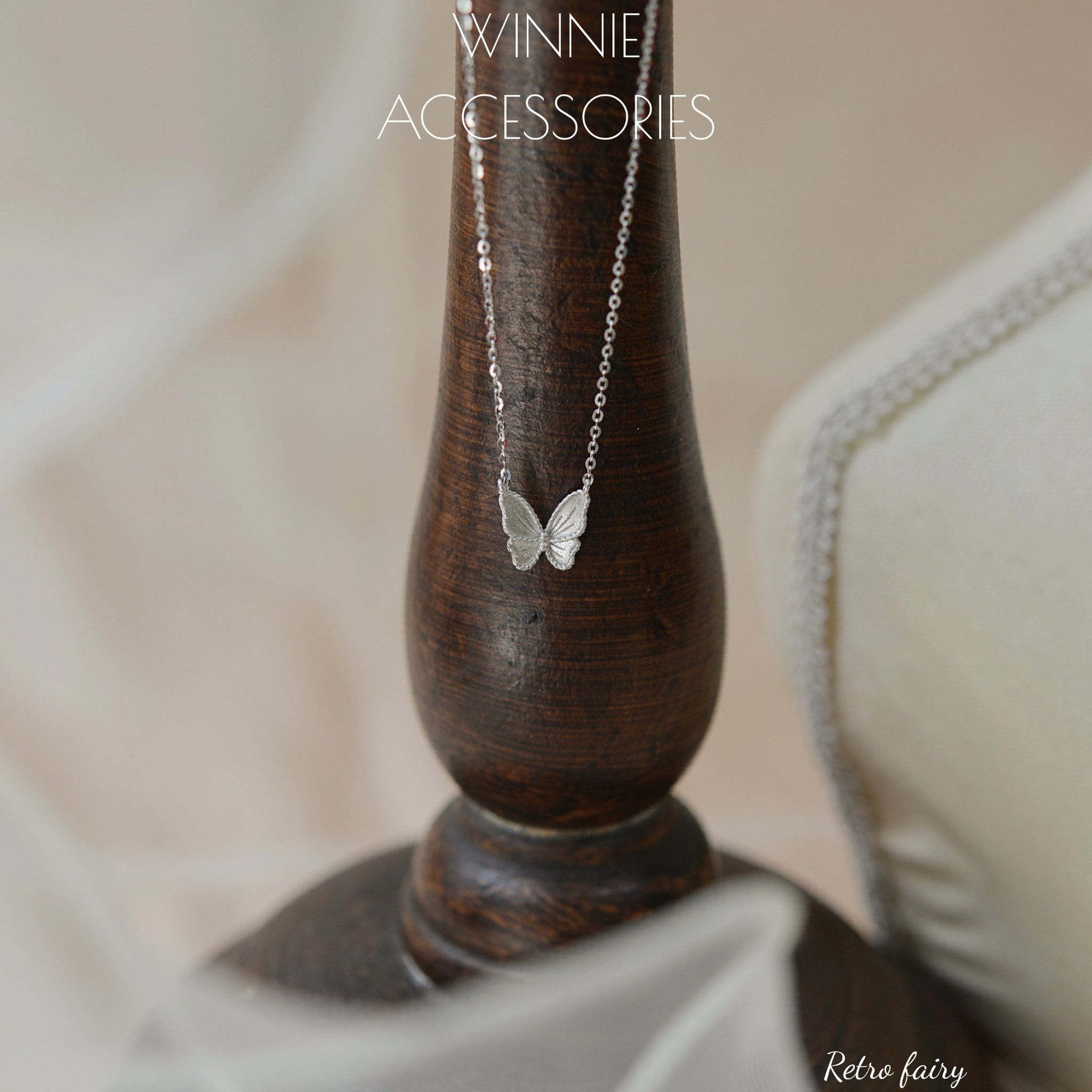  Dây chuyền Bạc S925 Retro fairy 