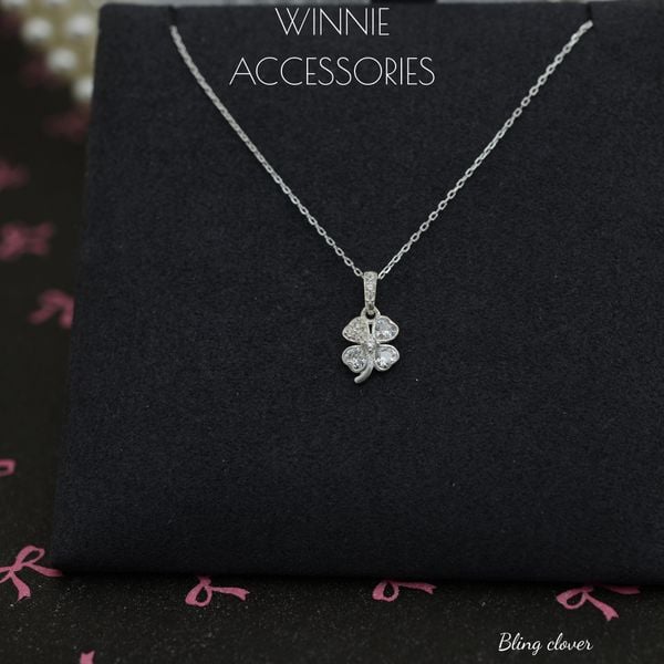  Dây chuyền Bạc S925 Bling Clover 