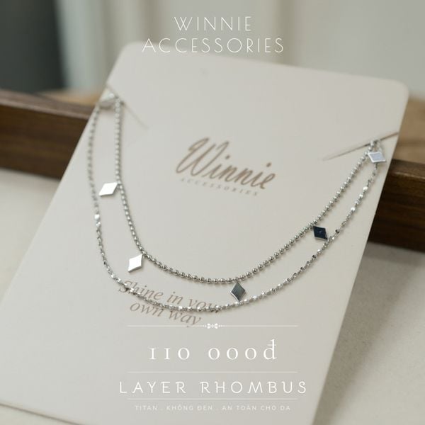  Lắc chân Titan Layer Rhombus B 