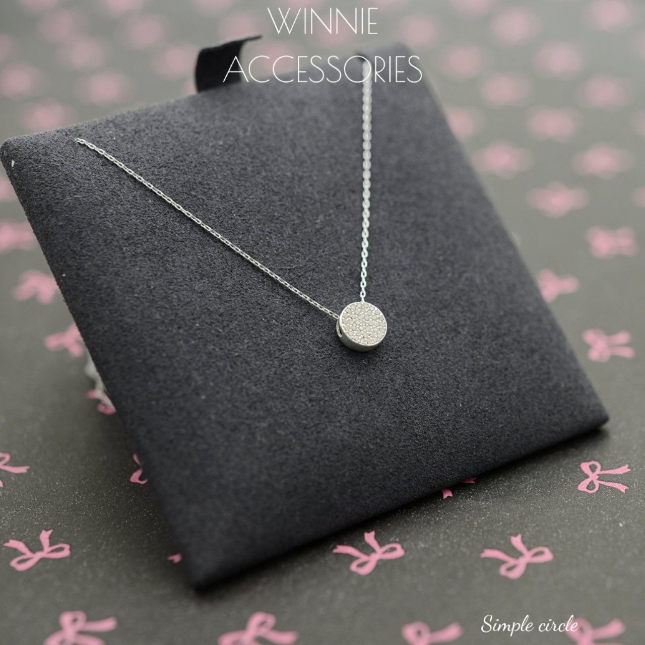  Dây chuyền Bạc S925 Simple circle 