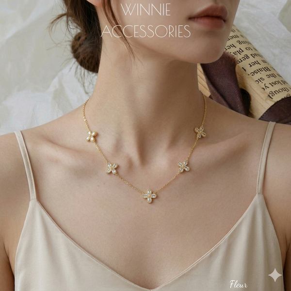  Dây chuyền Titan Fleur 