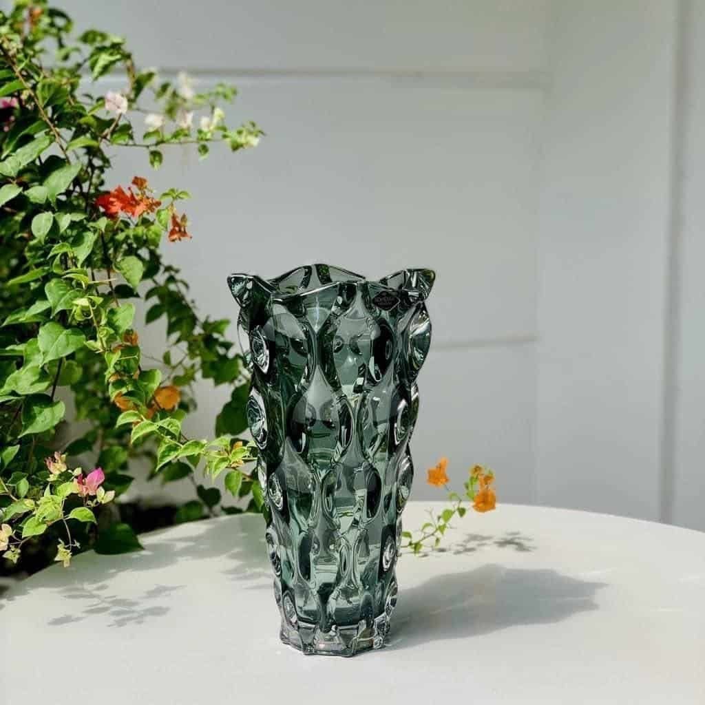 Lọ Hoa Flamenco Xám 30cm