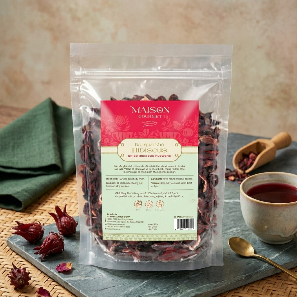 DRIED HIBISCUS FLOWERS 500g