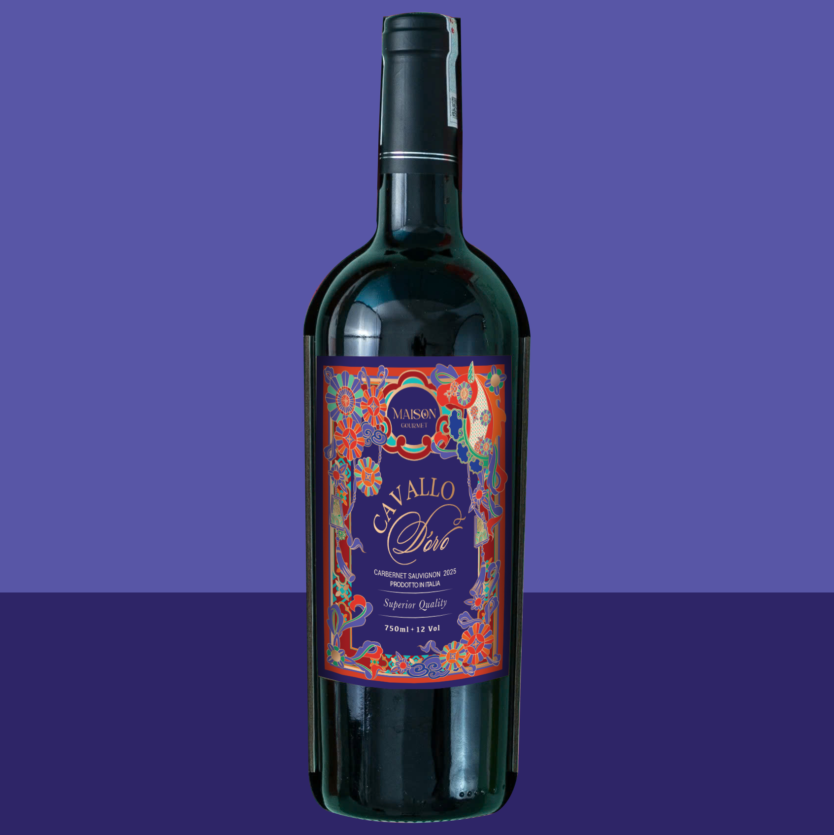 Rượu Vang Italy Cavalo D'oro Prodotto 750ml