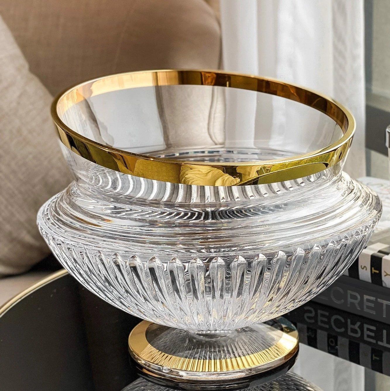 Chân Bồng Amphora Gold 25cm