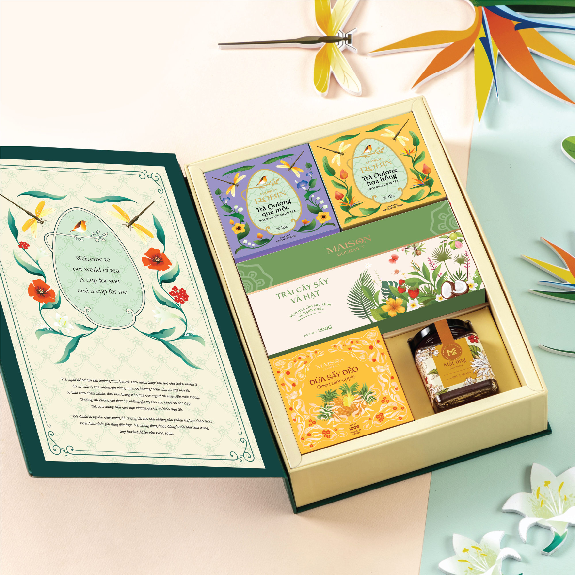 Hộp Quà Tết Robin Xanh 2