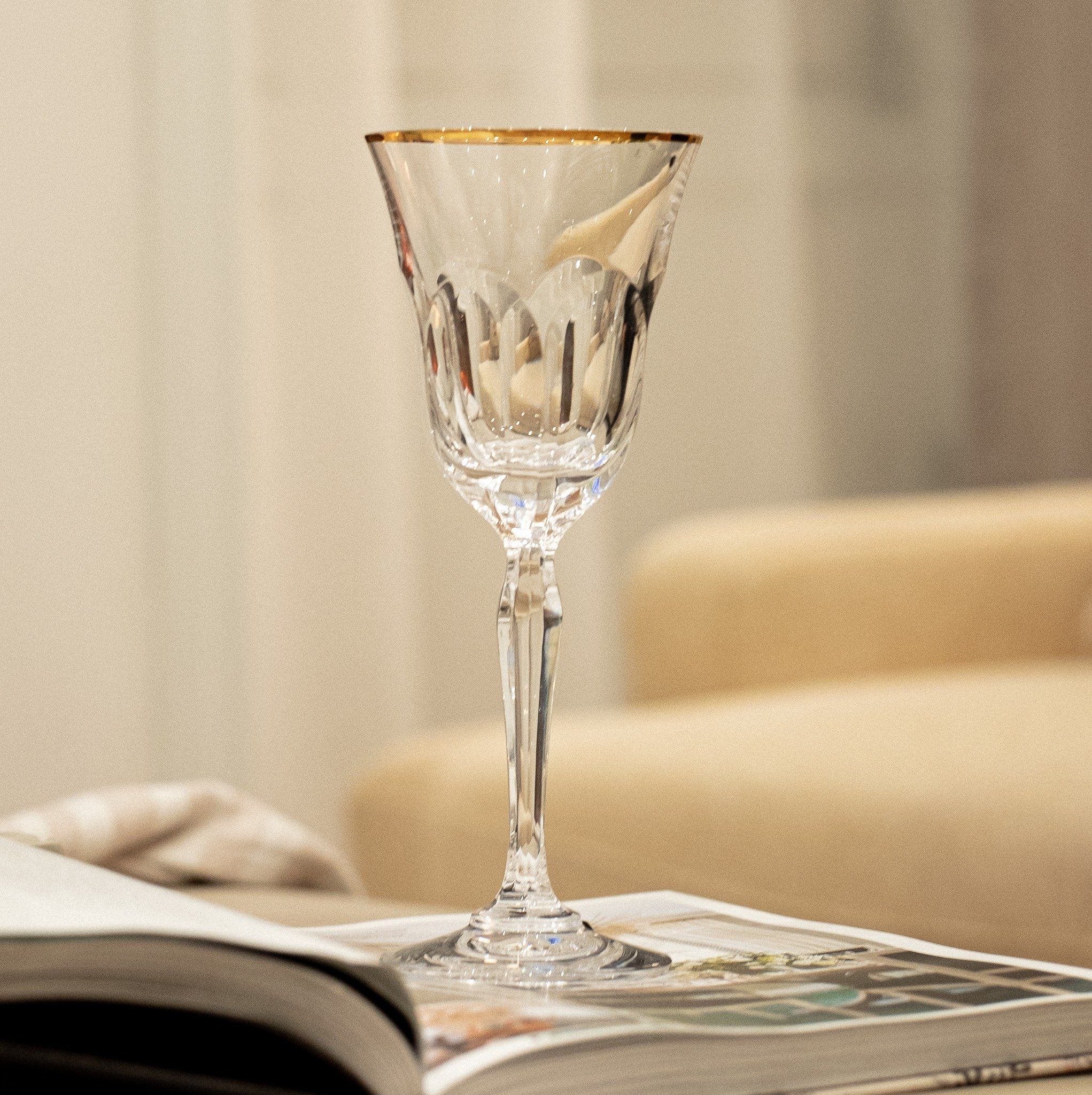 Set 2 Ly Vang Đỏ Aulide Gold