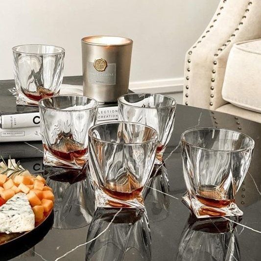 Bộ 6 Cốc Vặn Xoắn To Quadro 340ml