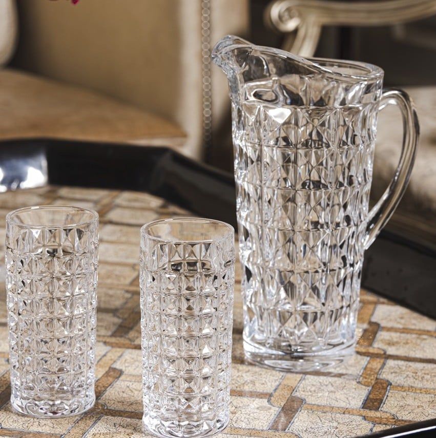 Bộ Bình Nước Kim Cương