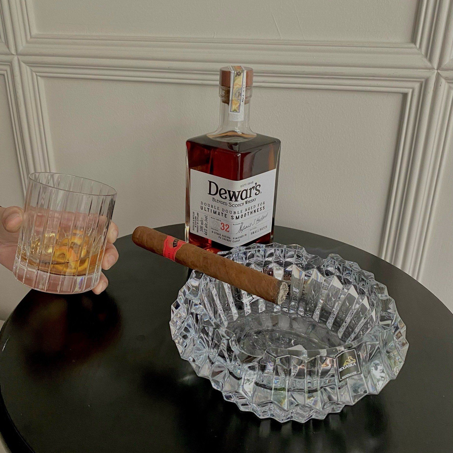 Gạt Tàn Pha Lê Crown Jewel 20cm