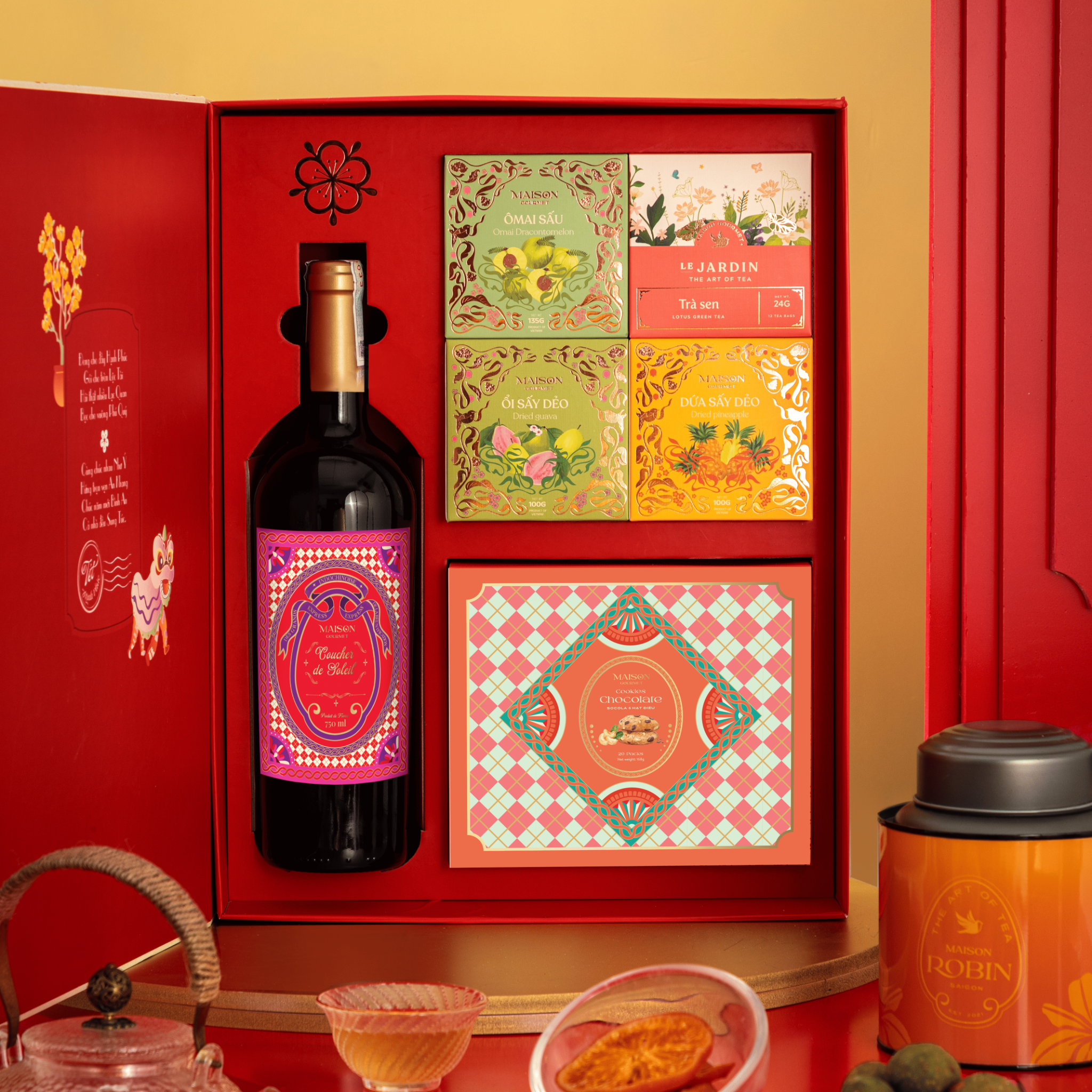 Hộp Quà Tết Hạnh Phúc 2