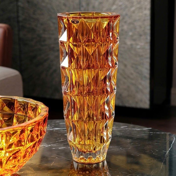 Lọ Hoa Kim Cương Vàng 33cm