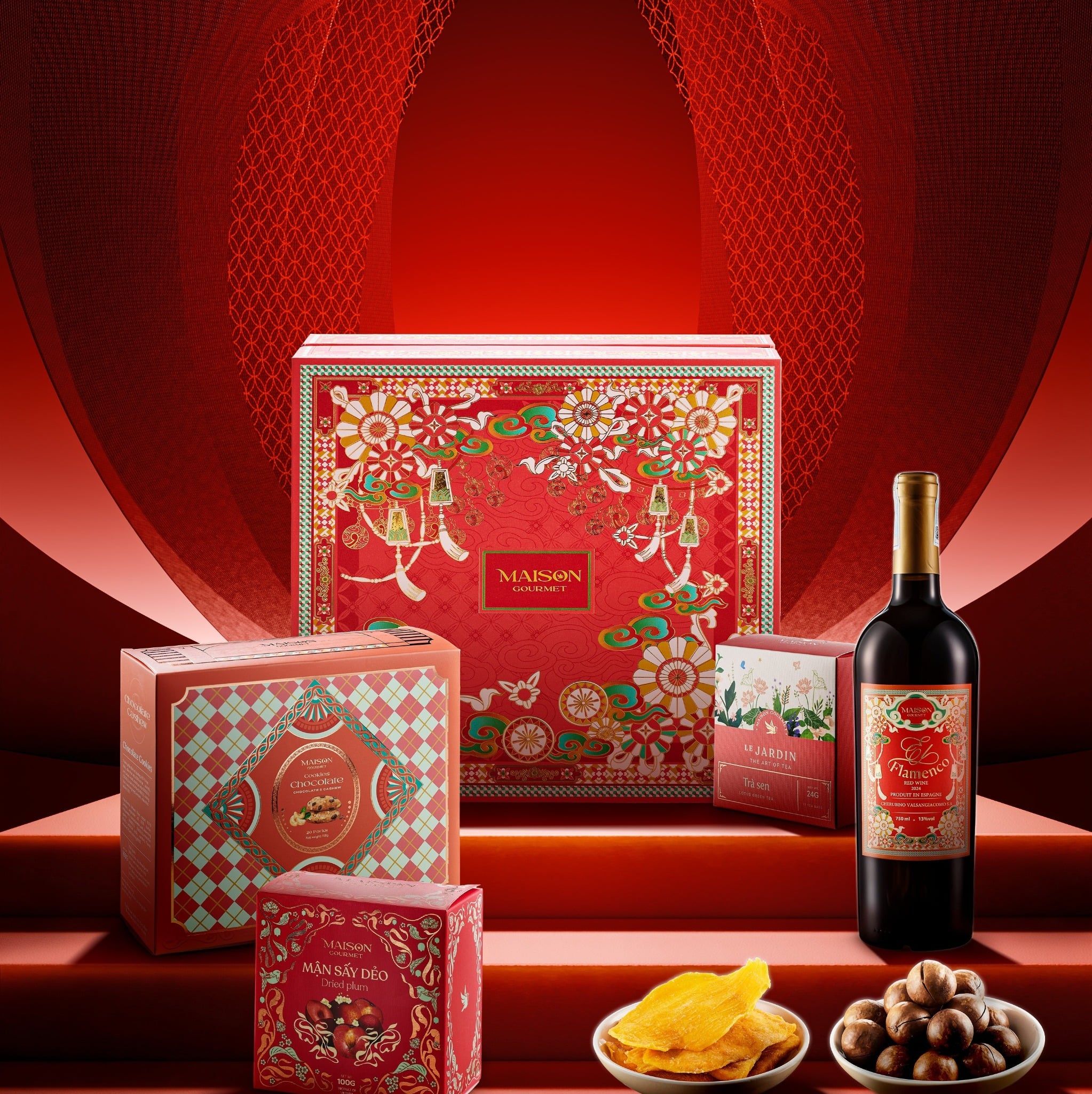 Hộp Quà Tết Sắc Xuân 2