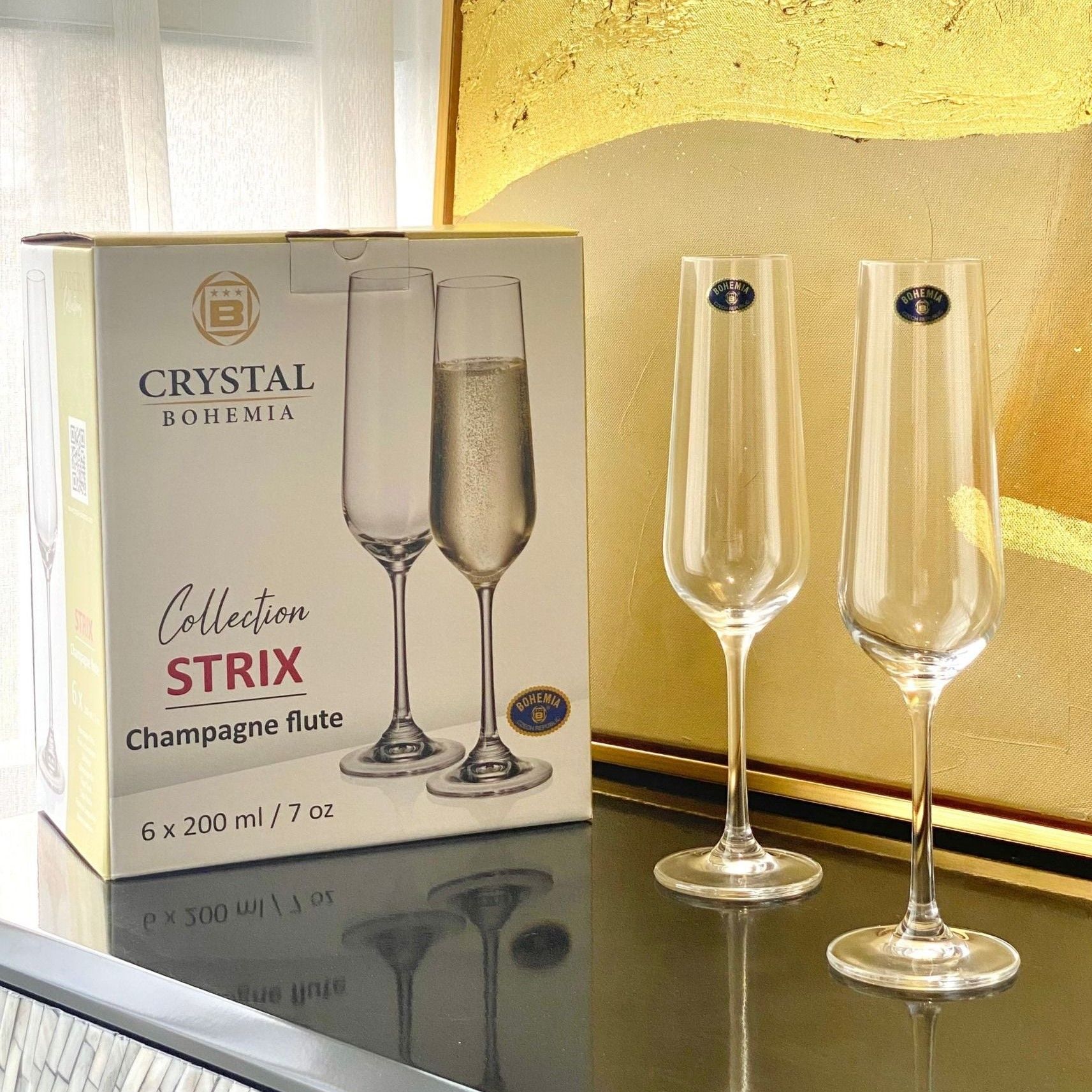 Ly Champagne Strix 200ml
