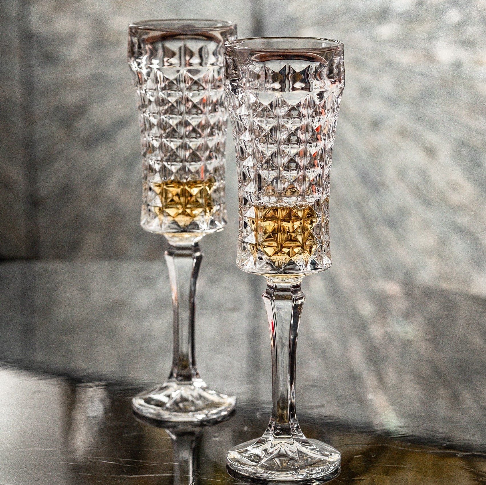 Ly Champagne Kim Cương 120ml