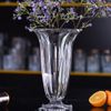 Lọ Hoa Chân Đế Vuông Trơn Magma 33cm