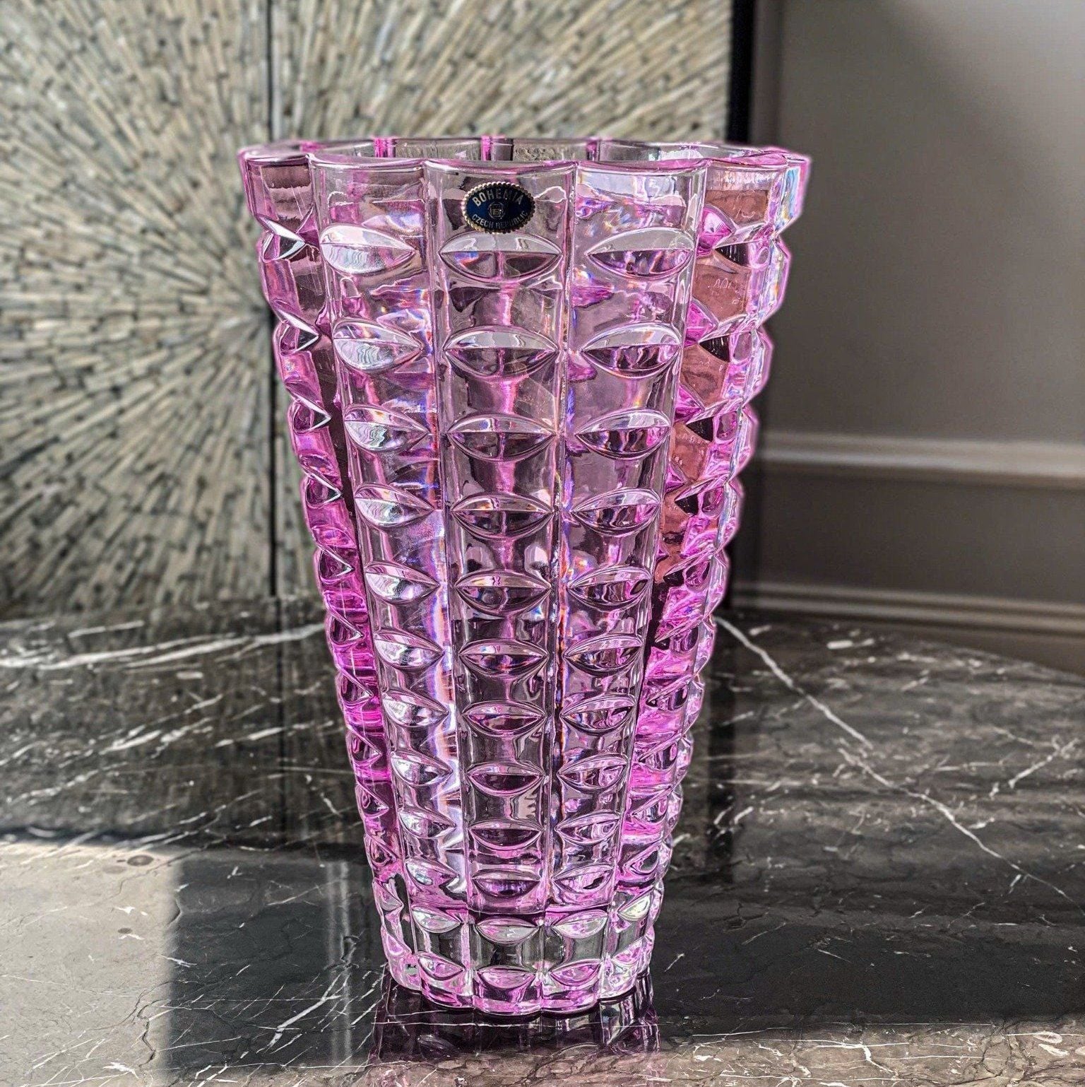 Lọ Hoa Millenium Hồng 26cm