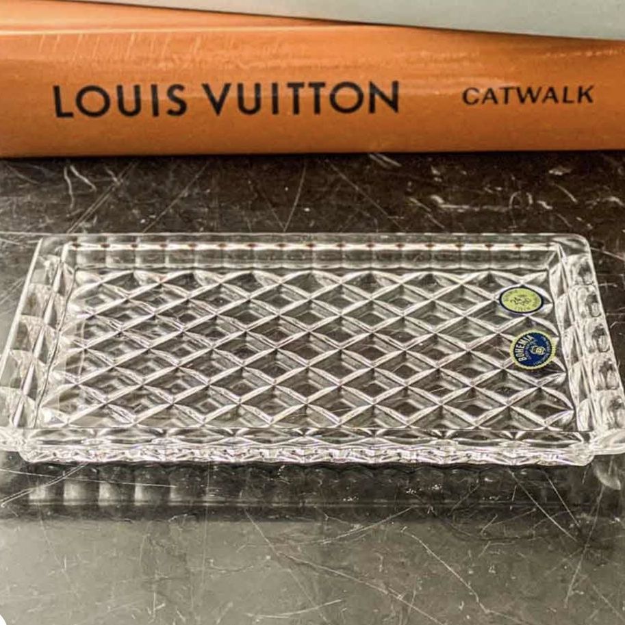 Đĩa Pha Lê 19cm Crystal Bohemia