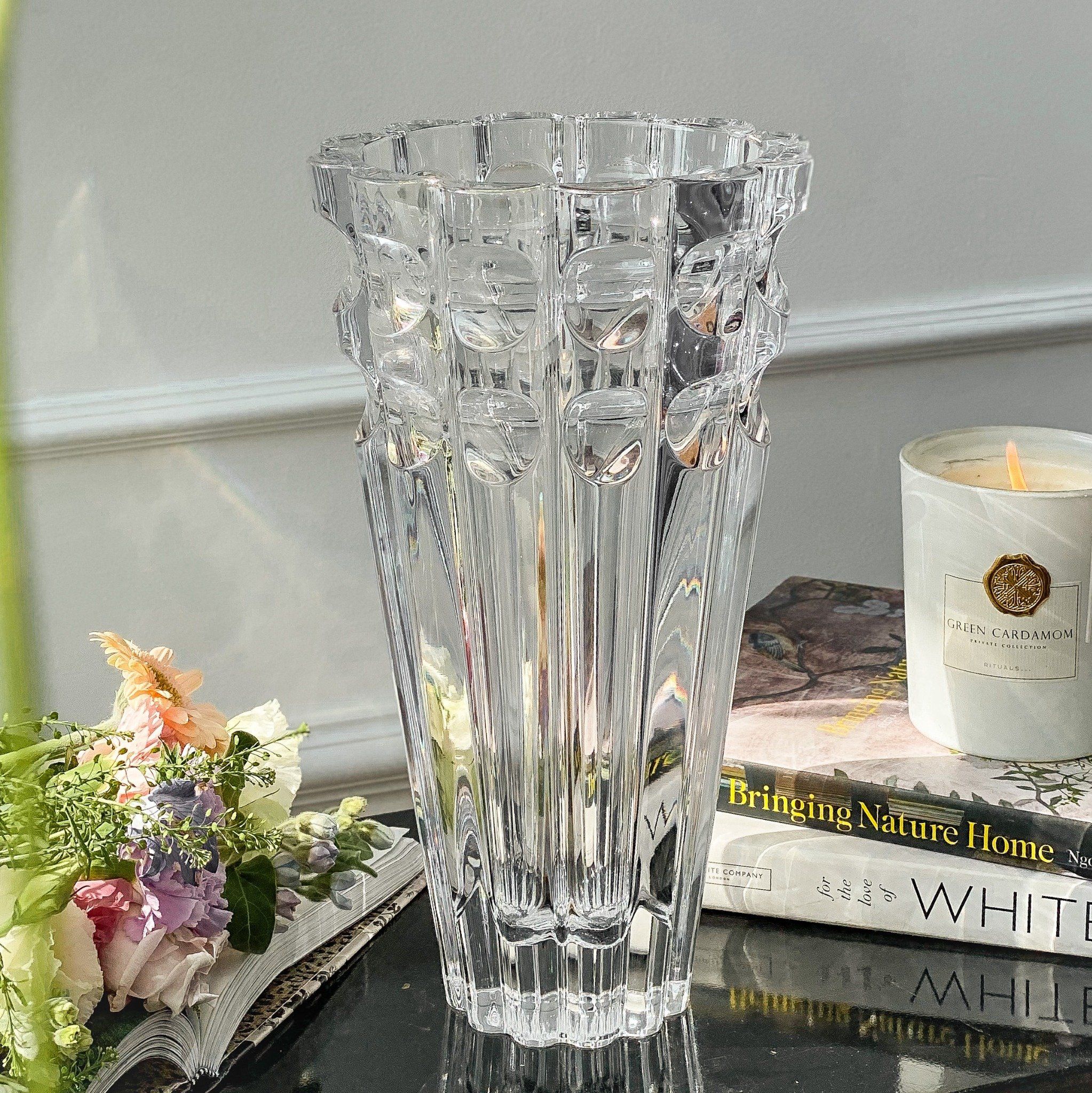 Lọ Hoa Pha Lê Aster 31cm