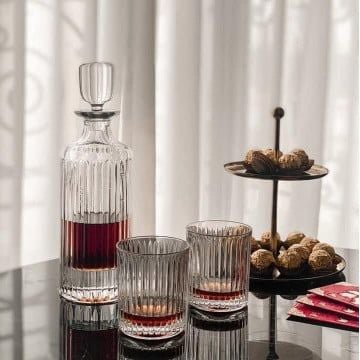 Bộ Chai Cốc Pha Lê Skyline