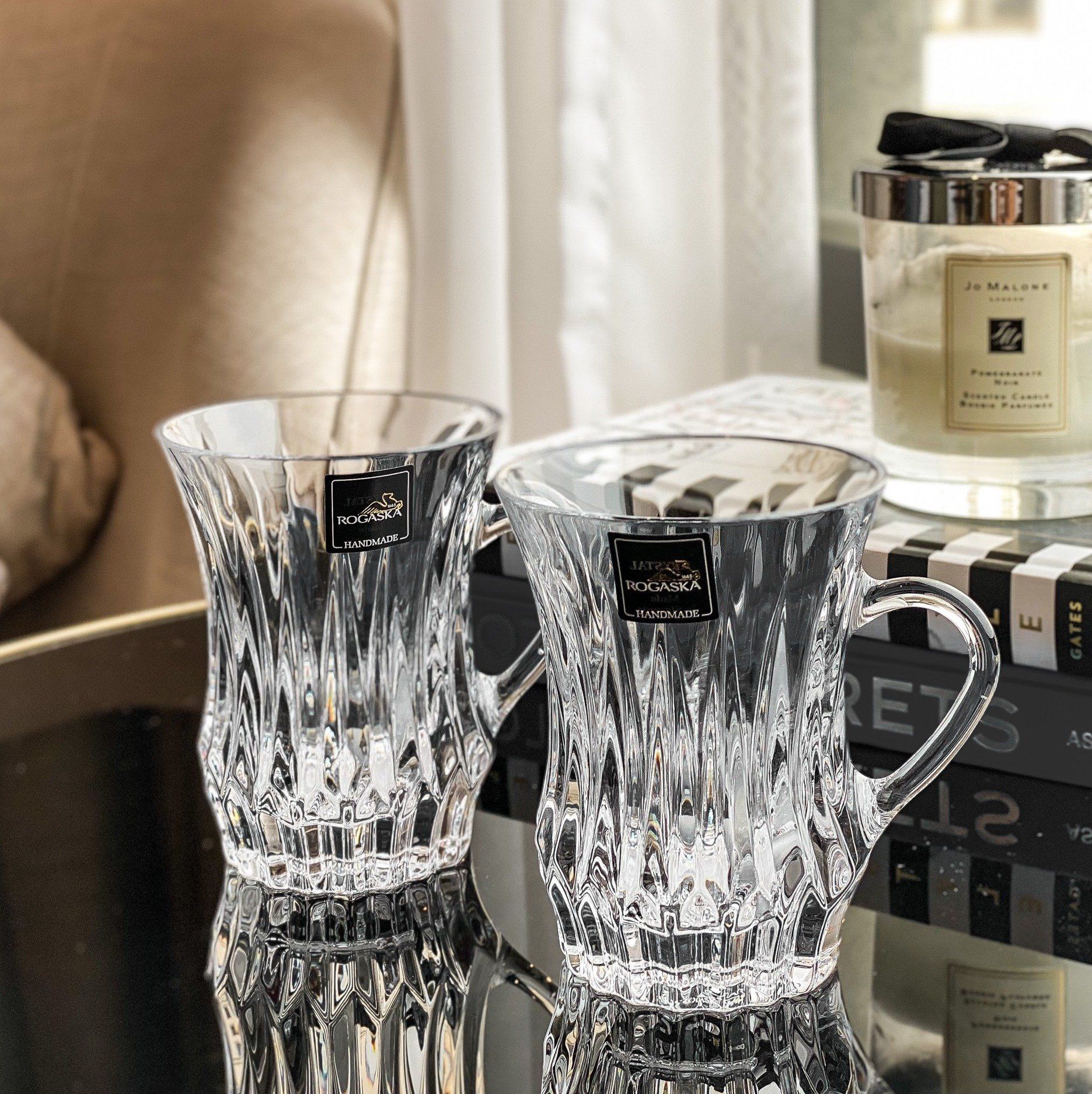 Tách Trà Pha Lê Crown Jewel