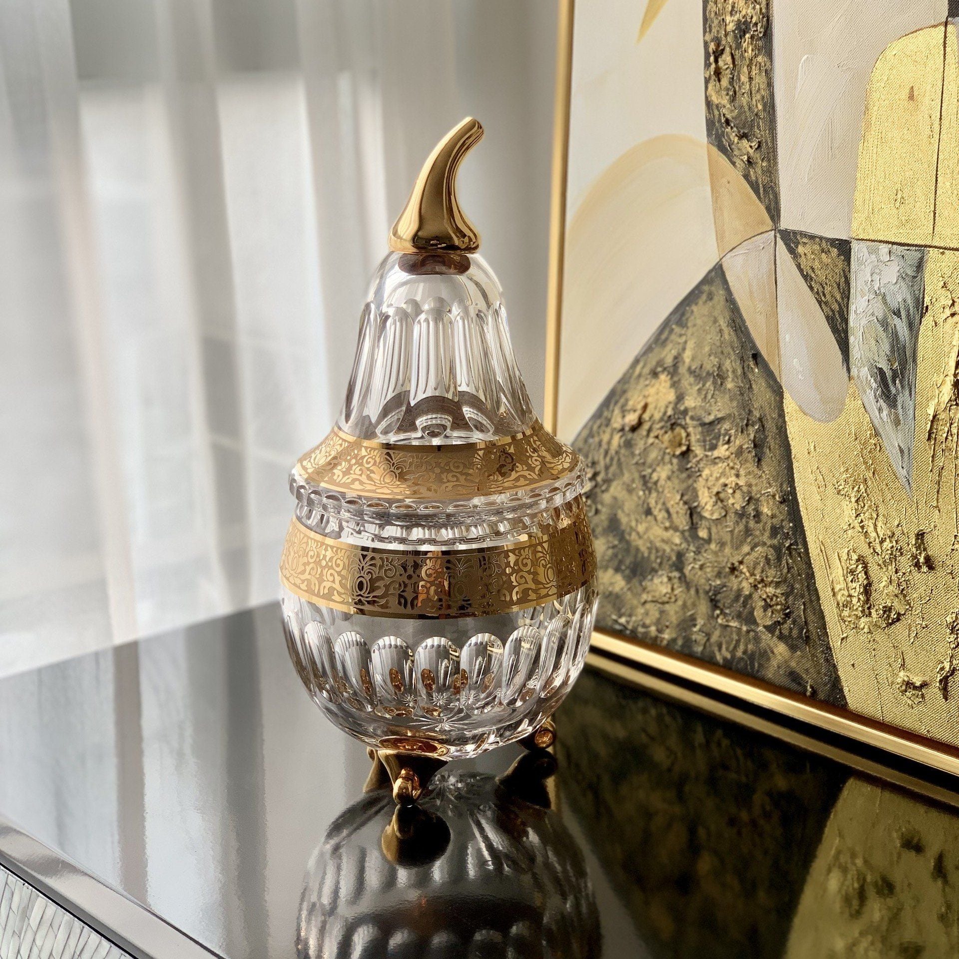 Thố Quả Lê 3 Chân Romantic 305