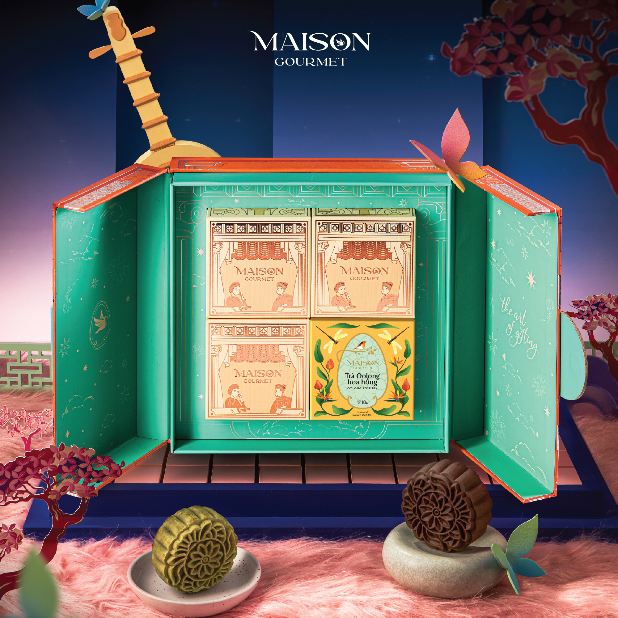 Mâm Cỗ Bánh Trung Thu - Trăng Vàng 2