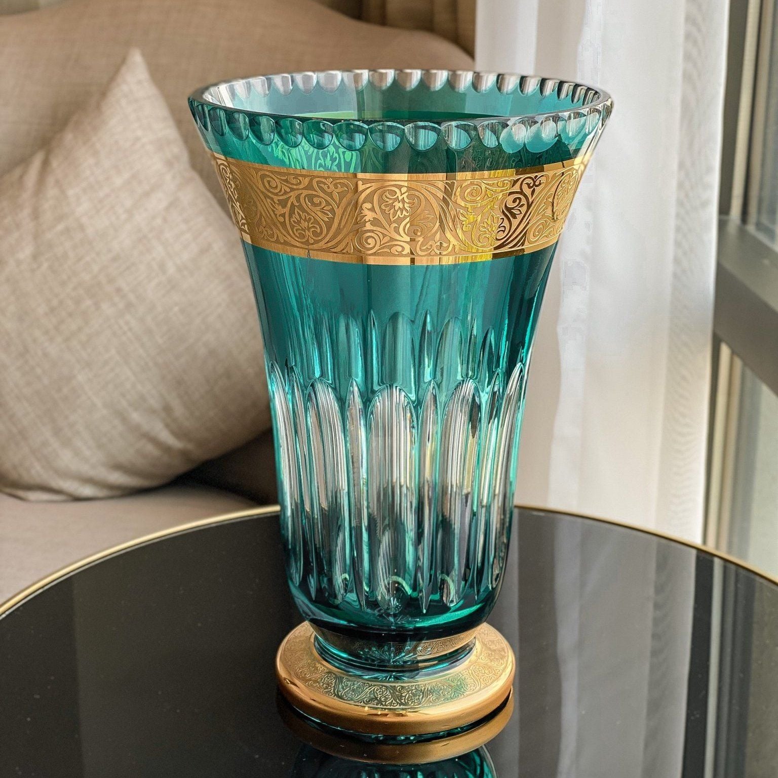 Lọ Hoa Tulip Xanh Ngọc Tyrkys 305