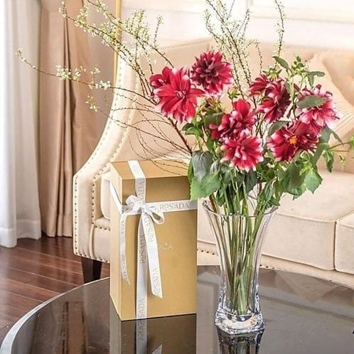 Lọ Bó Mạ Vuông Trơn 35cm