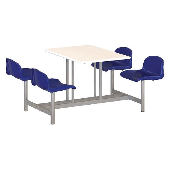 Bàn Ăn Công Nghiệp liền ghế BA02