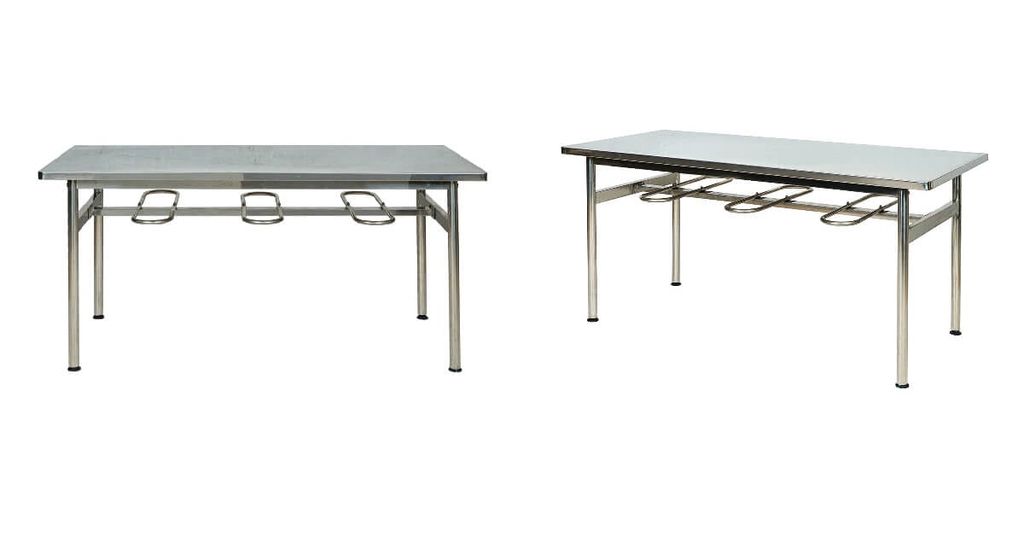 Bàn Ăn Công Nghiệp Inox 1m6 BA04I16