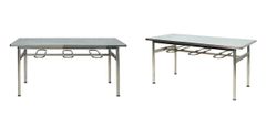 Bàn Ăn Công Nghiệp Inox 1m6 BA04I16