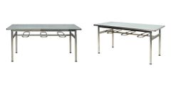 Bàn Ăn Công Nghiệp Inox 1m4 BA04I14