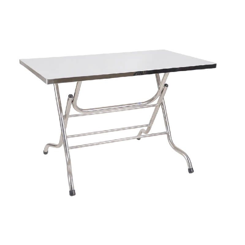 Bàn Ăn Gấp Gọn inox BCN712B