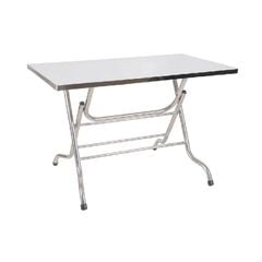 Bàn Ăn Gấp Gọn inox 1m3 BCN813B