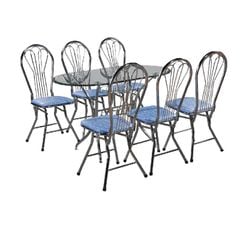 Bàn ăn kính cường lực B47