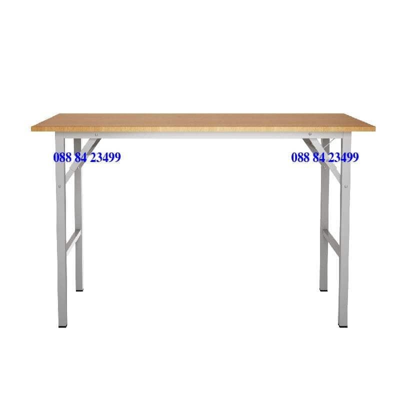 Bàn gấp chân sắt 1m2x70 BG05-712 có giằng 25