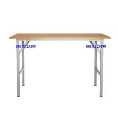 Bàn gấp chân sắt 1m2x70 BG05-712 có giằng 25