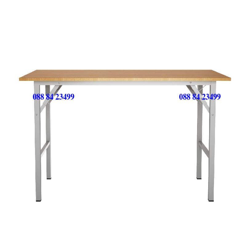 Bàn gấp chân sắt 1m4 BG05-514 có giằng 25