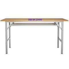 Bàn gấp chân sắt 1m6 BG05B-516 có ngăn
