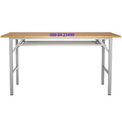 Bàn gấp chân sắt 1m4 BG05B-514 có ngăn