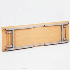 Bàn Gấp Gọn Chân Sắt 1m6 BG06-516
