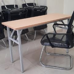 Bàn Gấp Gọn Chân Sắt 1m6 BG06-516
