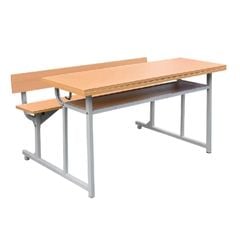Bàn Bán Trú lớp 1-2 BBT101A mặt gỗ Melamine